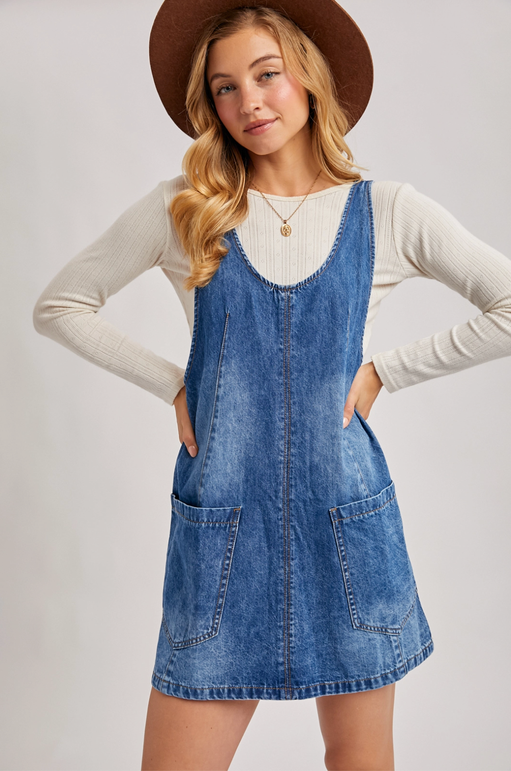white christmas dresses Baltic Born Womens Janelle Midi Dress | Denim Blue main image 0